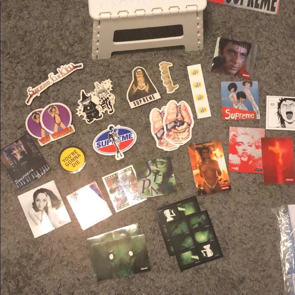 Supreme sticker bundle